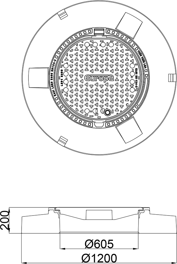 Abdeckung AKEG92