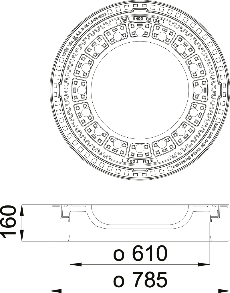 Abdeckung KDB01