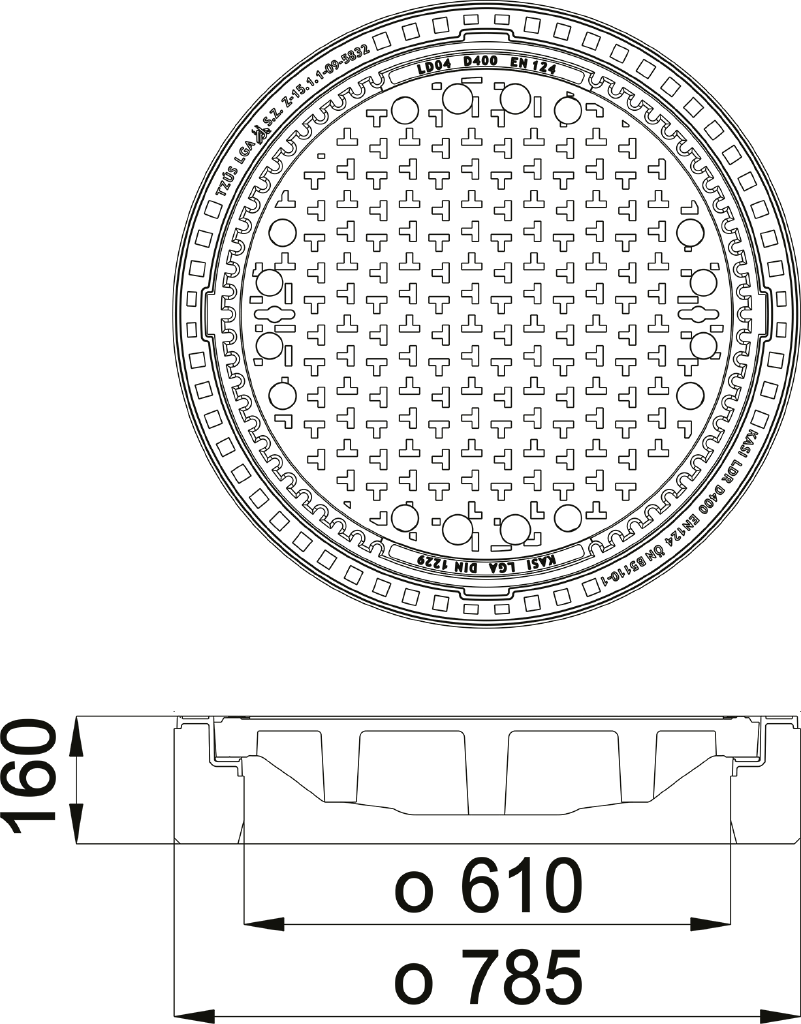 Abdeckung KDB24