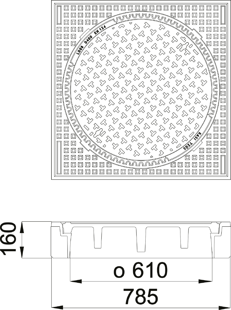 Abdeckung KDC28
