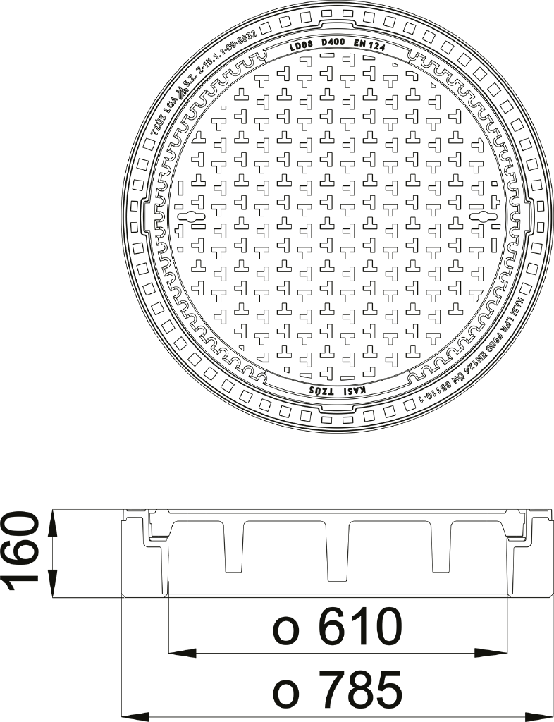 Abdeckung KDT08