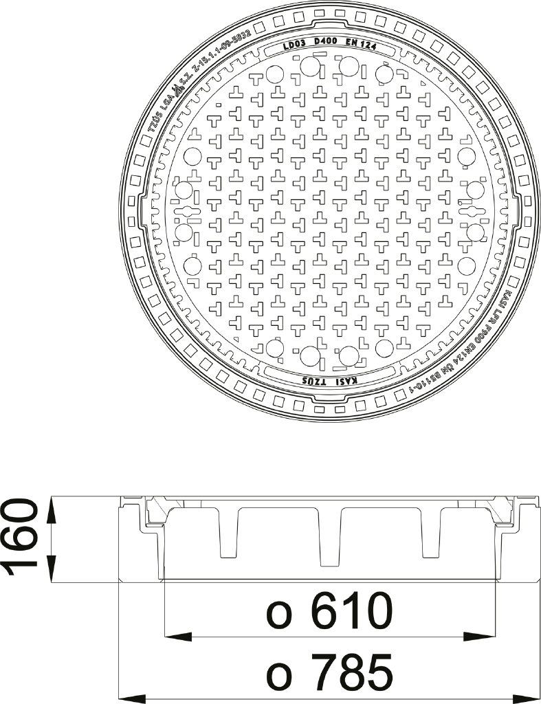 Abdeckung KDT23