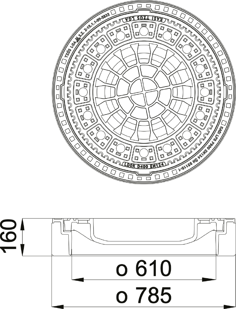 Abdeckung KDT2P