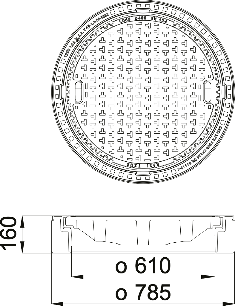 Abdeckung KDT65