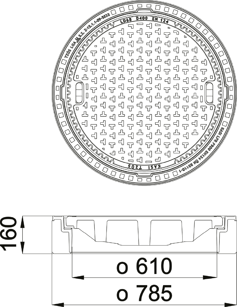 Abdeckung KDT68