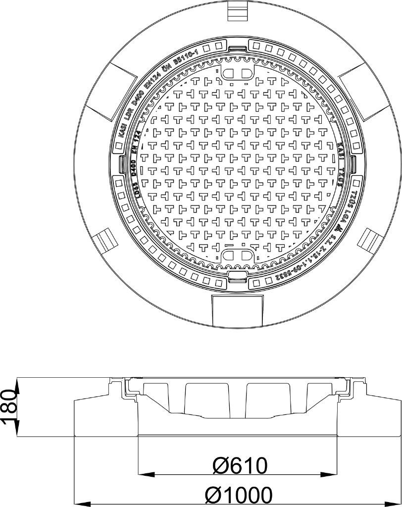 Abdeckung KDJ65