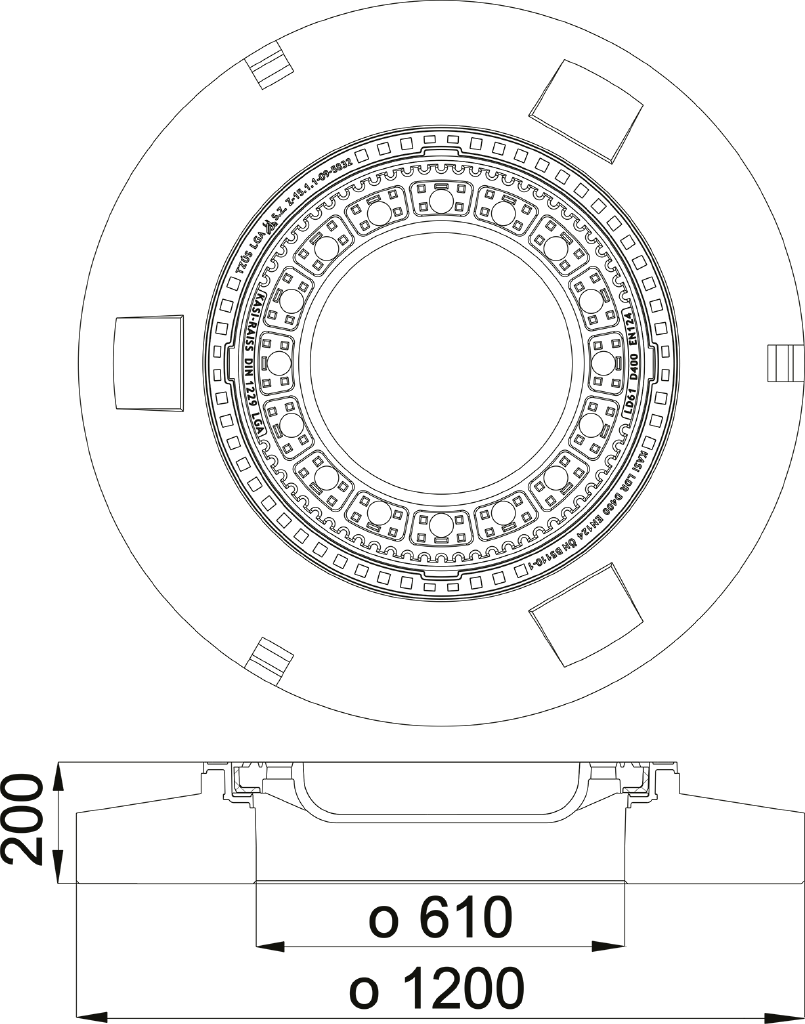 Abdeckung KDH61