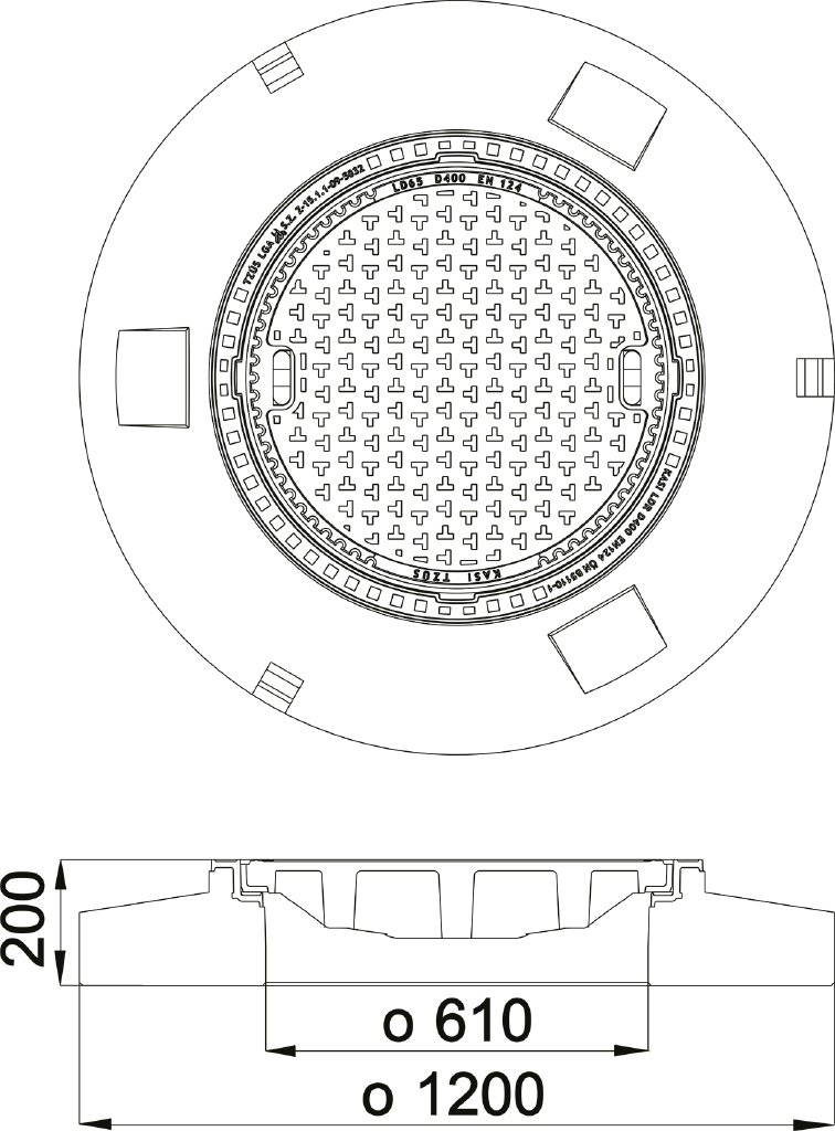 Abdeckung KDH65