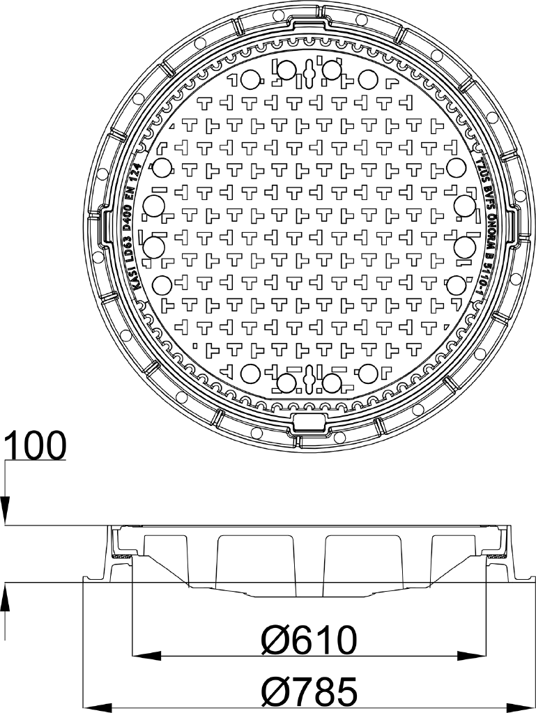 Abdeckung KDK63