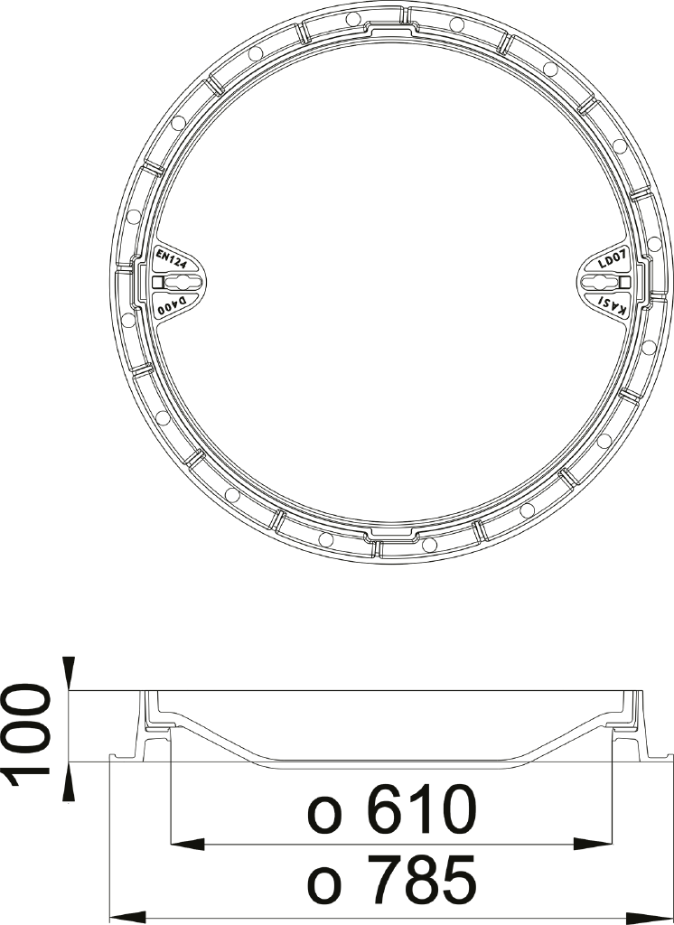 Abdeckung KDL07