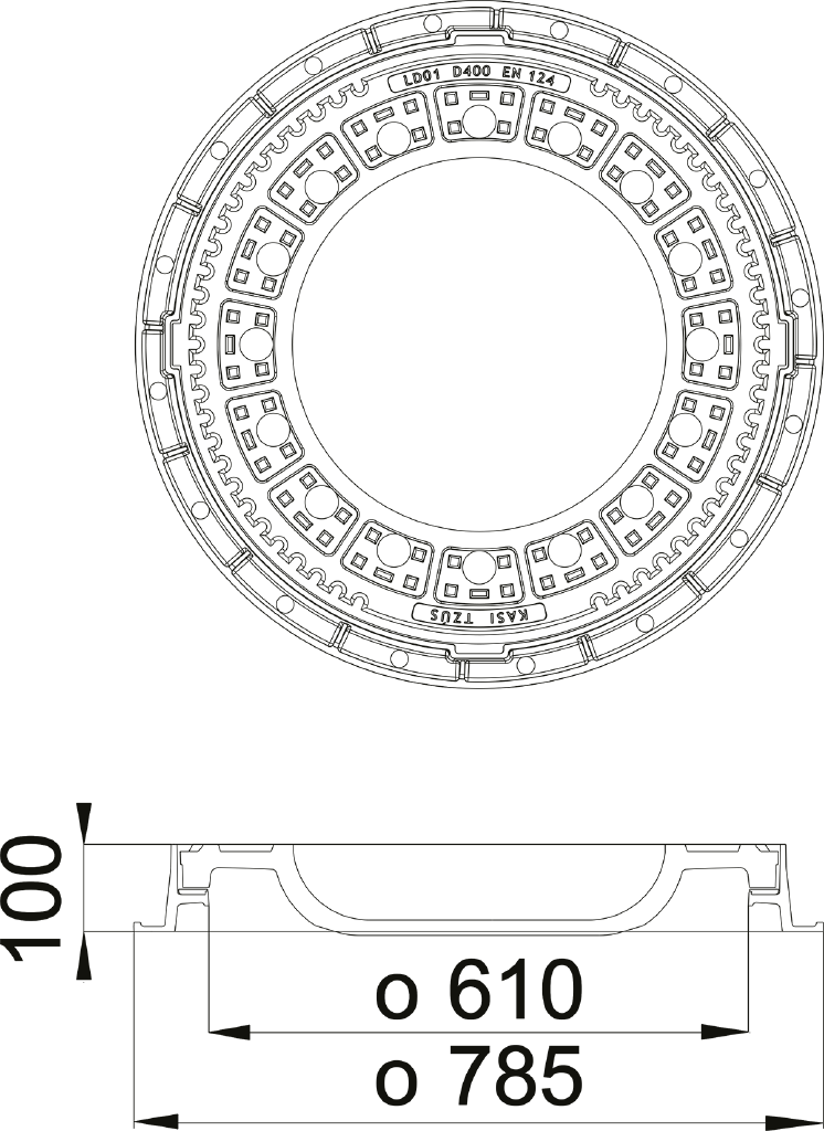 Abdeckung KDL20