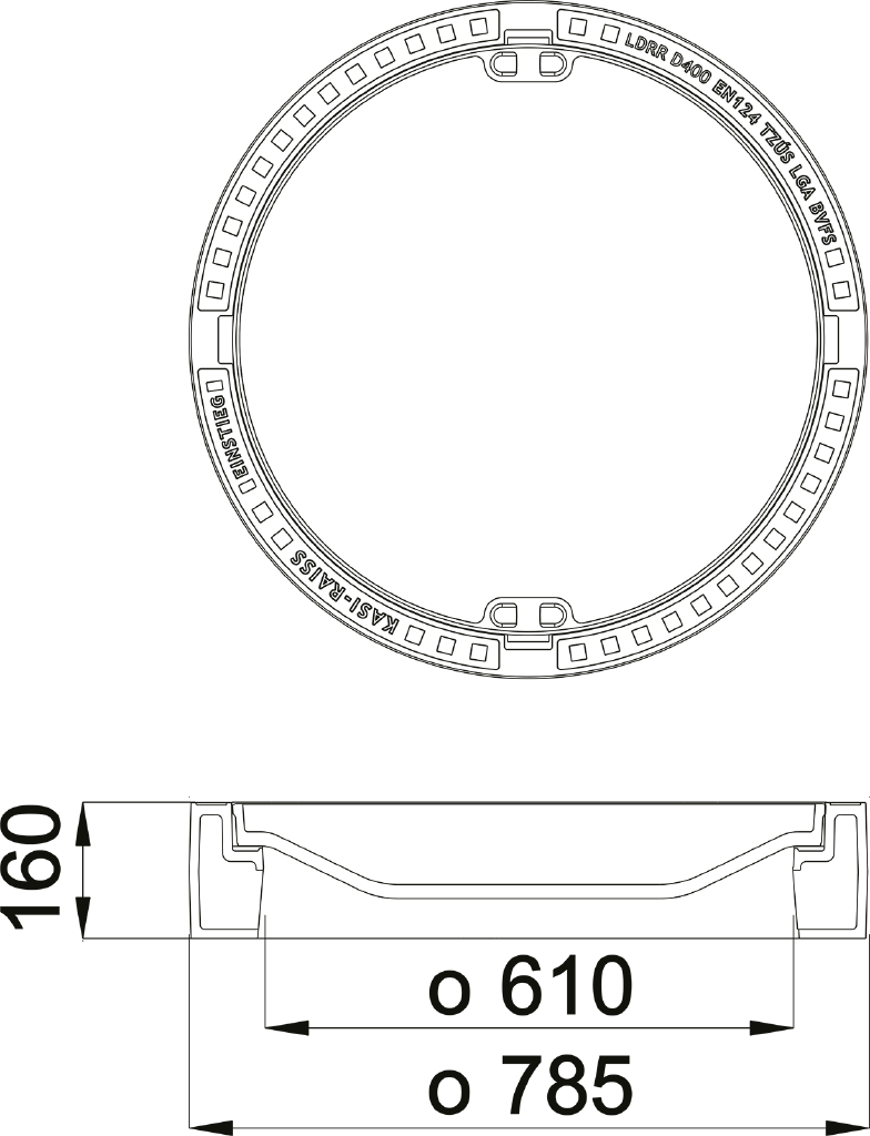 Abdeckung KDR02