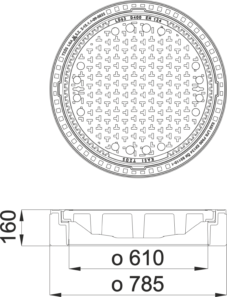 Abdeckung KDQ03