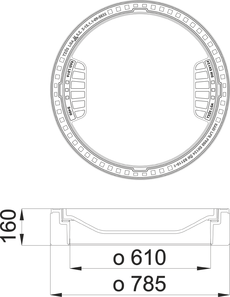Abdeckung KDQ16