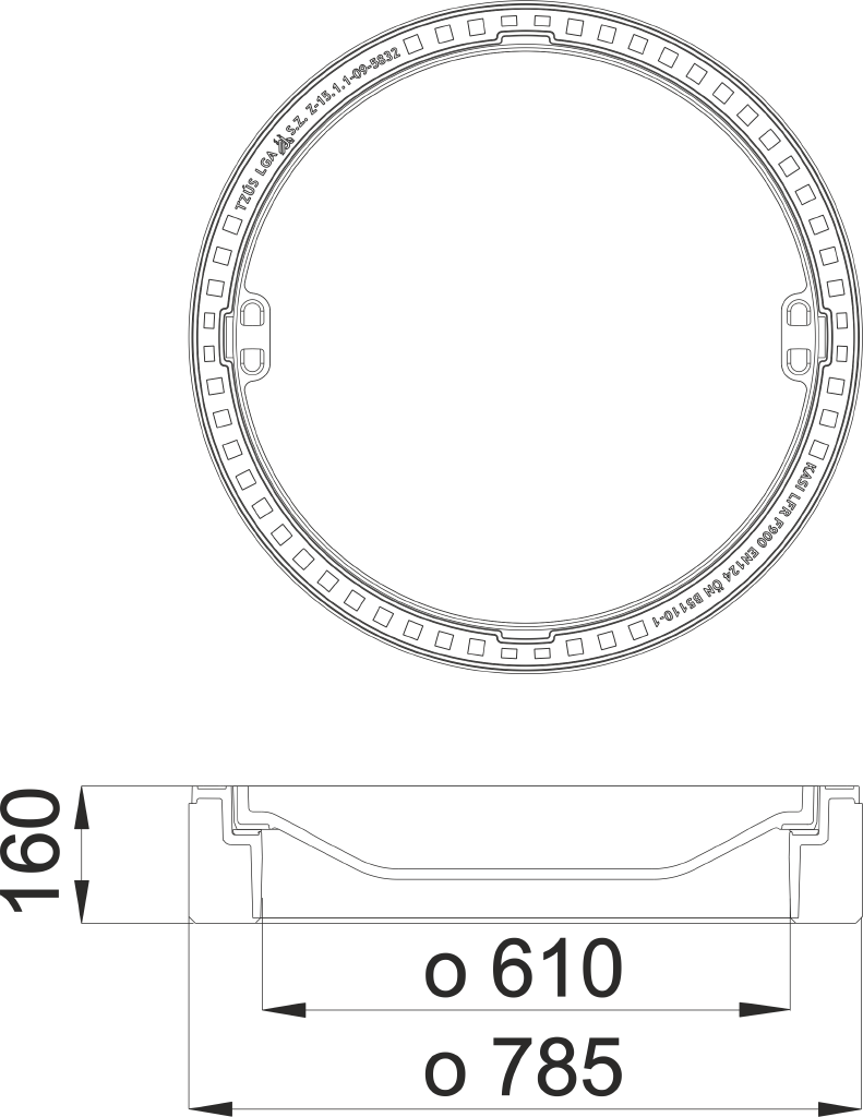 Abdeckung KDQ22