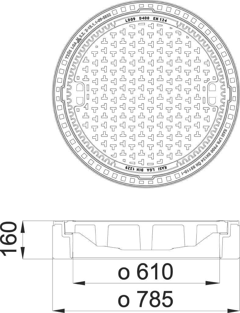Abdeckung KDQ29