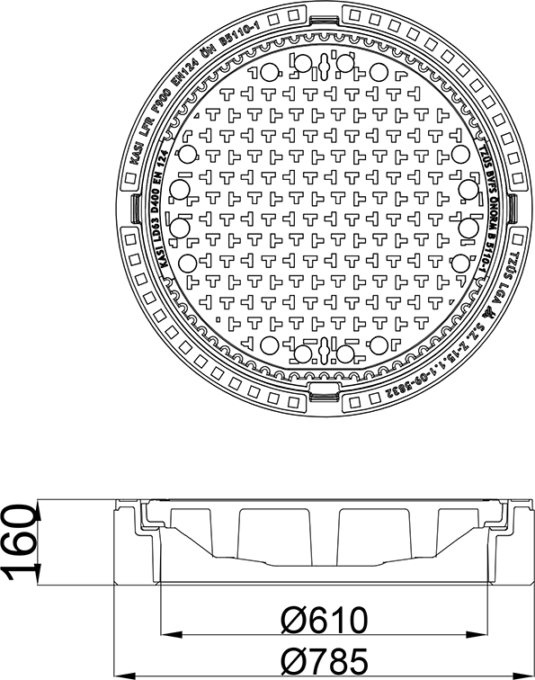 Abdeckung KDQ63