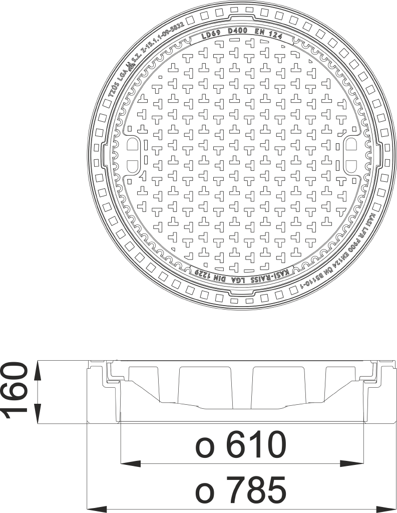 Abdeckung KDQ69