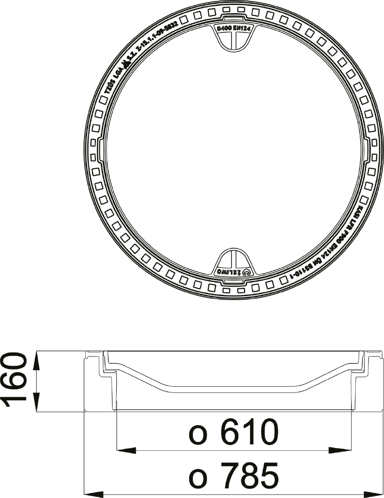 Abdeckung KDTE17