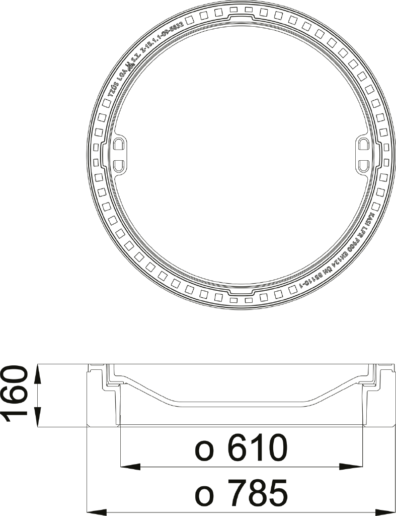 Abdeckung KDTE62