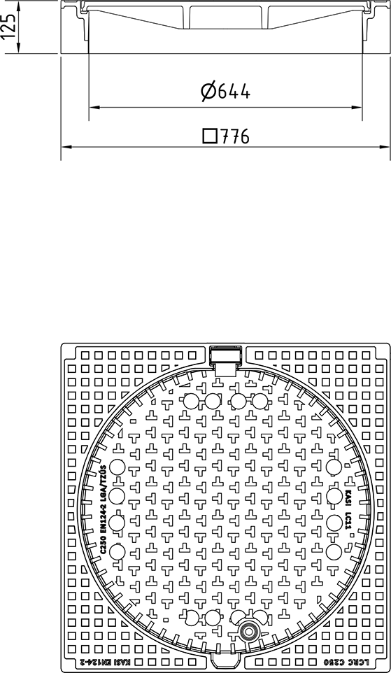 Abdeckung KCC12