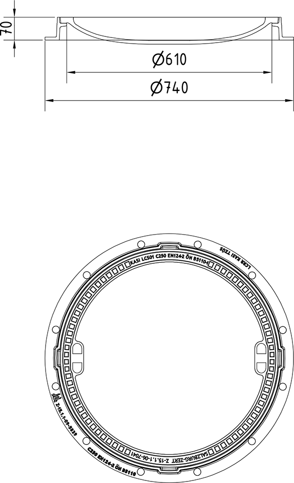 Abdeckung KCKR01