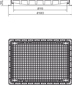 Abdeckung KQ69EL05C