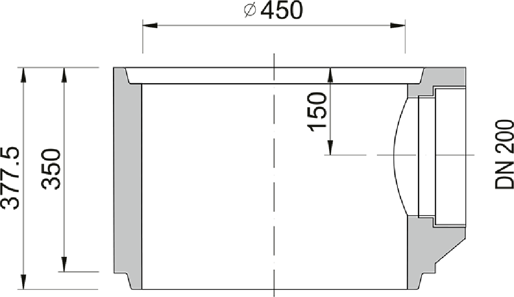 Straßeneinlauf BU3A20P