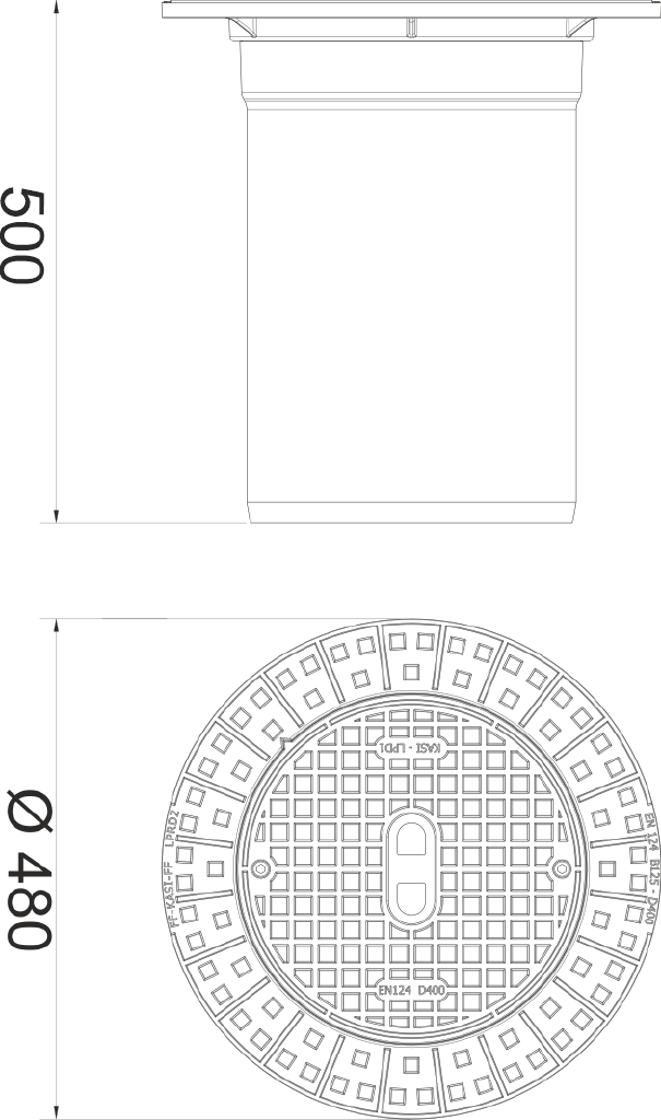 Abdeckung KPD150