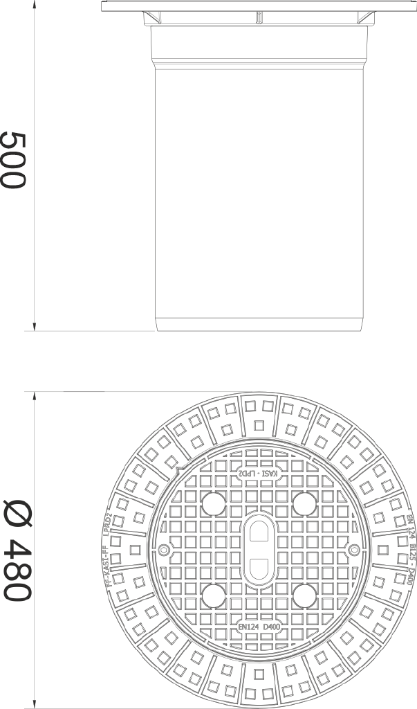 Abdeckung KPD250