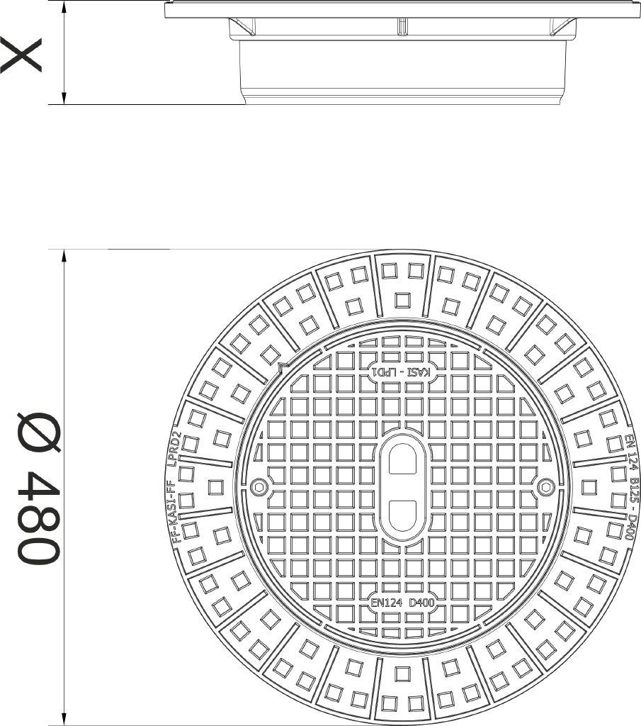 Abdeckung KPD1