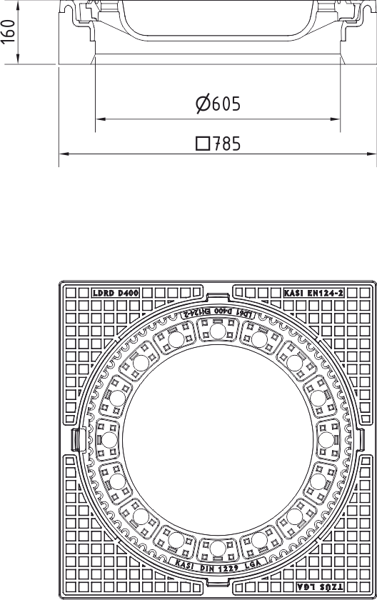 Abdeckung KDD61