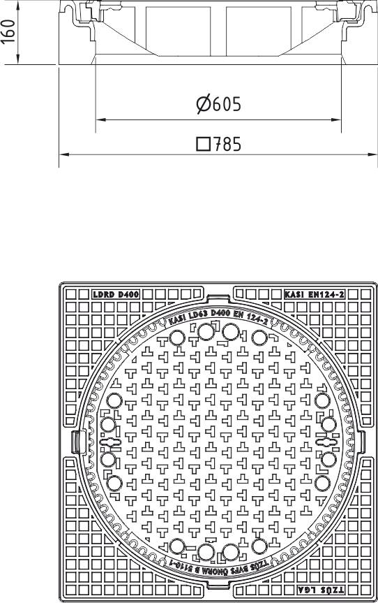 Abdeckung KDD63