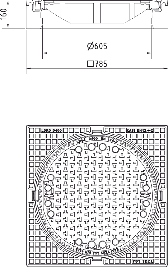 Abdeckung KDD64