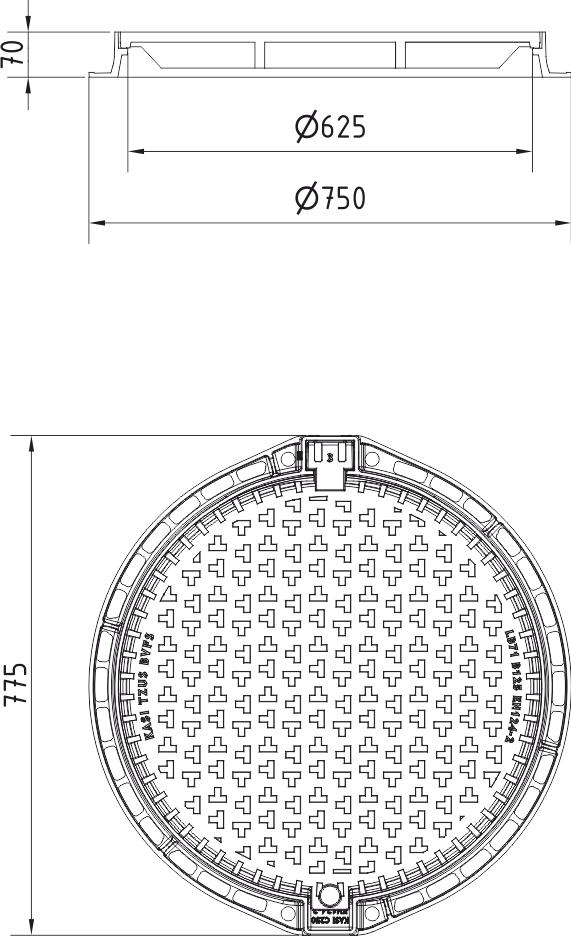 Abdeckung KBL73