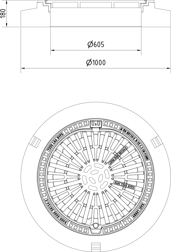 Abdeckung KDI9N