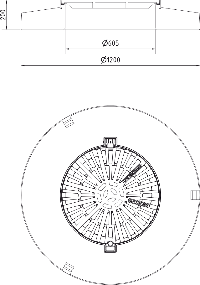 Abdeckung KDH7N