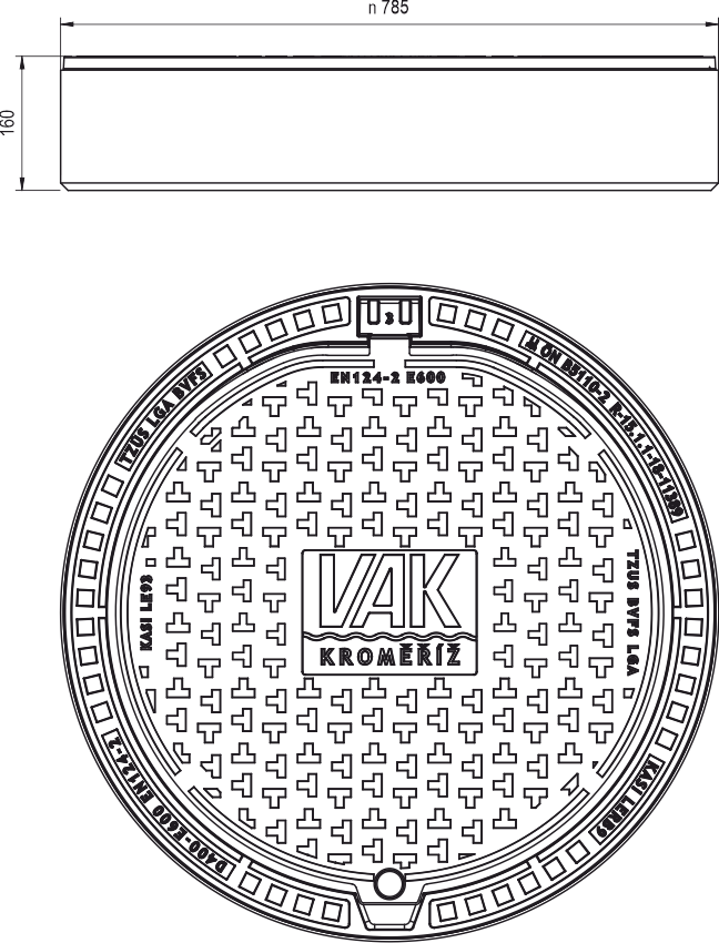 Abdeckung KEB93xxxKM