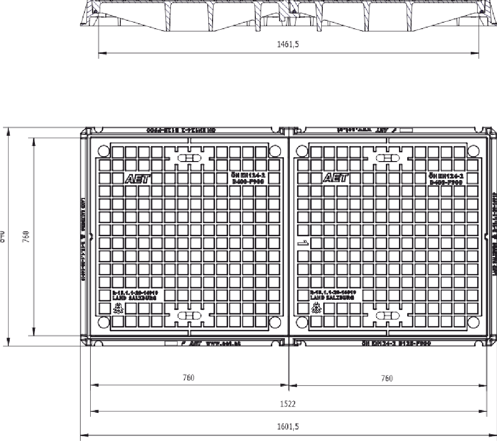 Abdeckung WGSK14070-400V