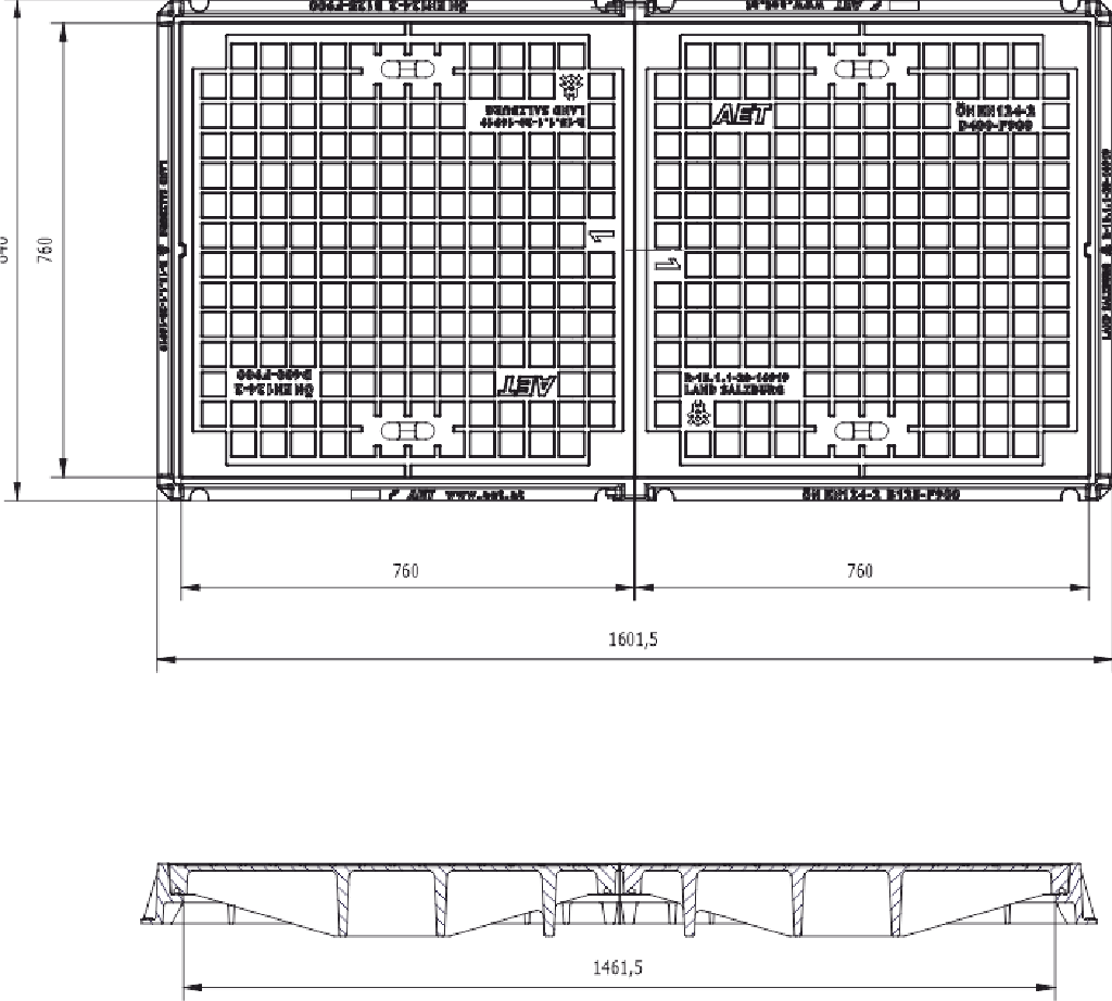 Abdeckung WGSK14070-400